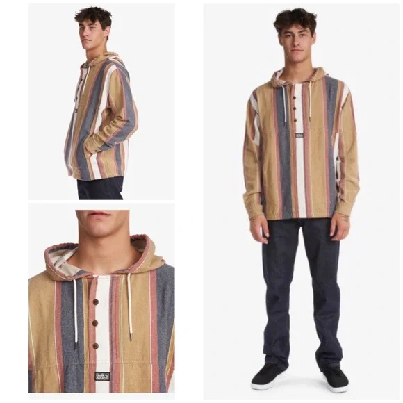 Quiksilver Neo Blue Hoodie - Picture 1 of 6